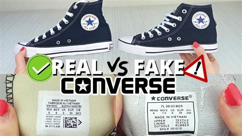 how to spot fake converse bags|converse shoes scams.